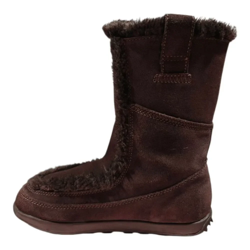 TIMBERLAND Mukluk Faux Fur Pull-On Winter Boots Size 7.5